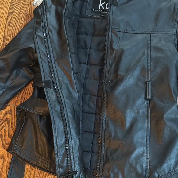 Girl’s Black Jacket Winter Size Small - Picture 8 of 14